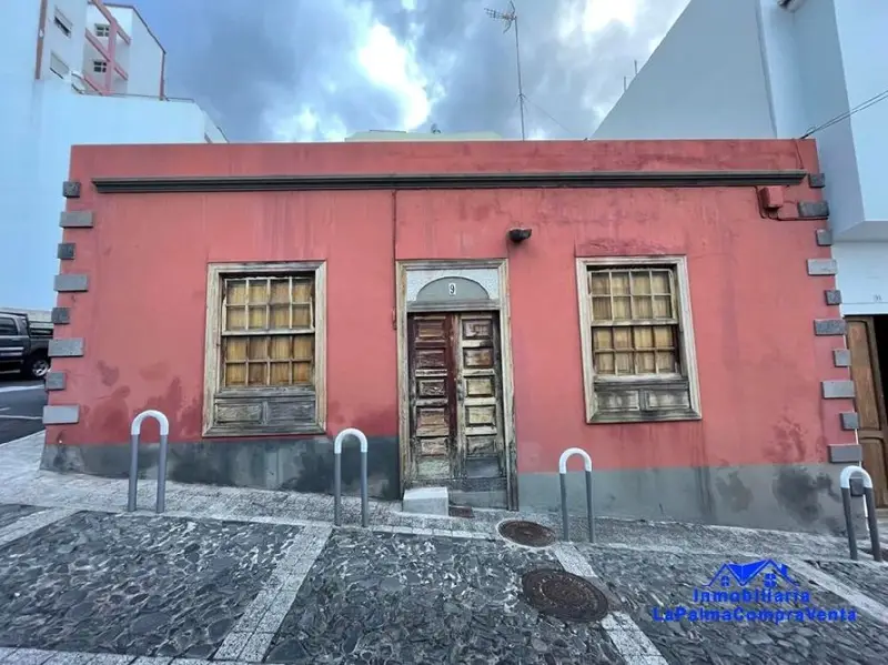 Casa señorial con terraza en venta en Santa Cruz de la Palma