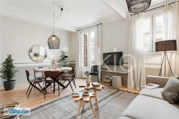 Alquiler Piso Amueblado Eixample 3 Habitaciones