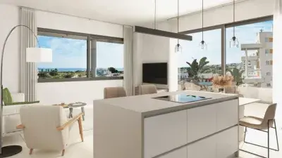 Atico en Oliva con Vistas al Mar Piscina Privada y Solarium