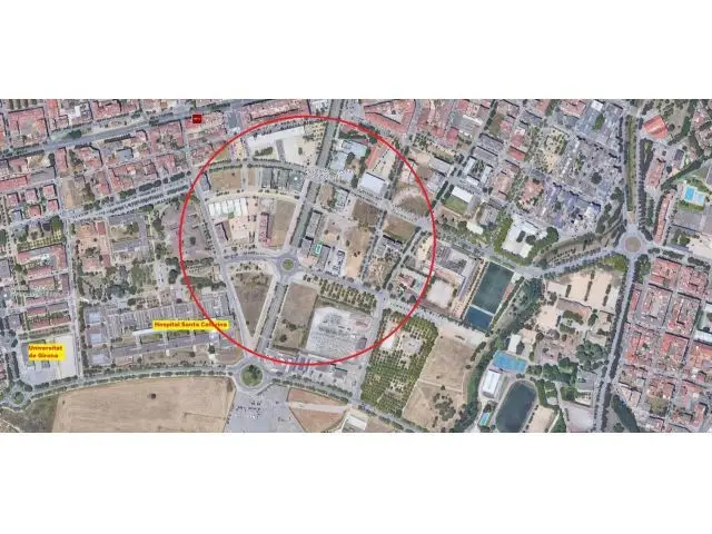 Solar Urbano Girona 6000m2 Cerca Hospital Santa Caterina
