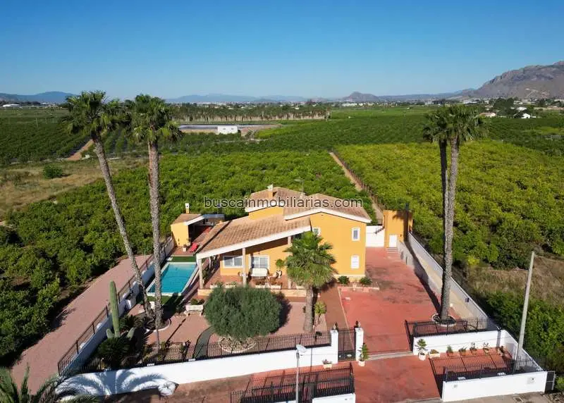Chalet en Orihuela 495m2 3 Plantas Piscina Jardin