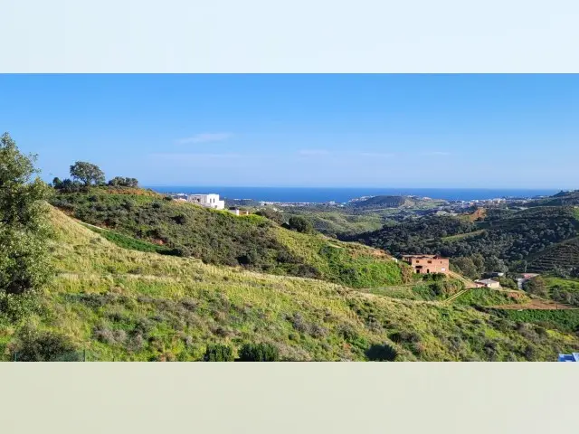 Terreno en Venta Mijas Vistas al Mar Cerca de Golf