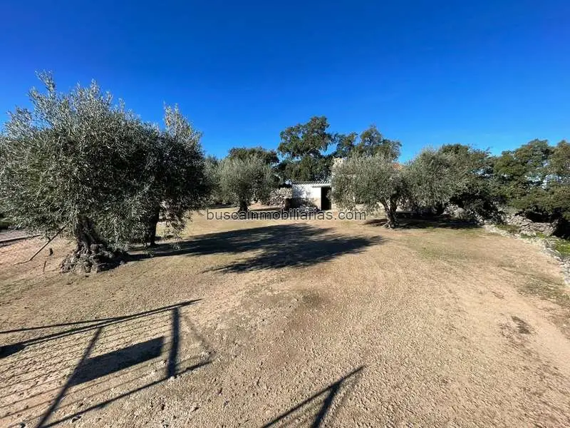 Parcela Rustica en Montanchez con Construccion y Vistas