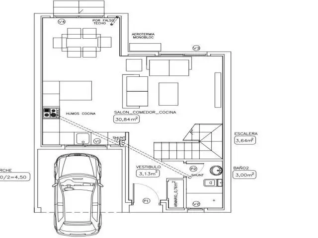 Chalet Adosado en Marchamalo 3 habitaciones 2 baños