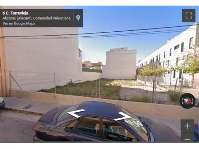 Terreno en Venta Alicante San Agustin Zona Paus