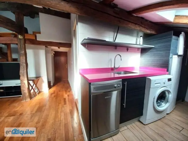 Alquiler Piso 1 Dormitorio Bilbao La Vieja  Ref 23731