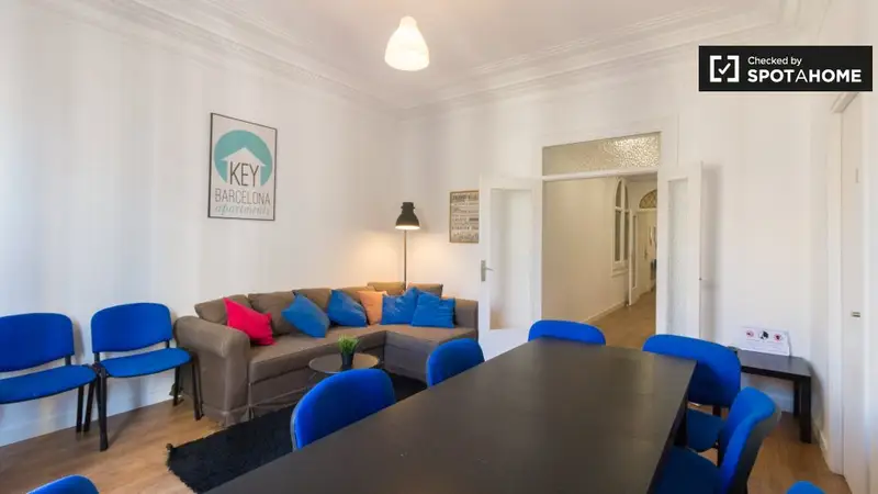 Alquiler Habitaciones Barcelona Piso 8 Dormitorios