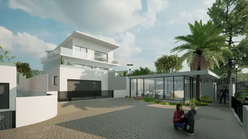 Villa de Lujo en La Cala de Mijas 5 Dormitorios 5 Baños Piscina Privada