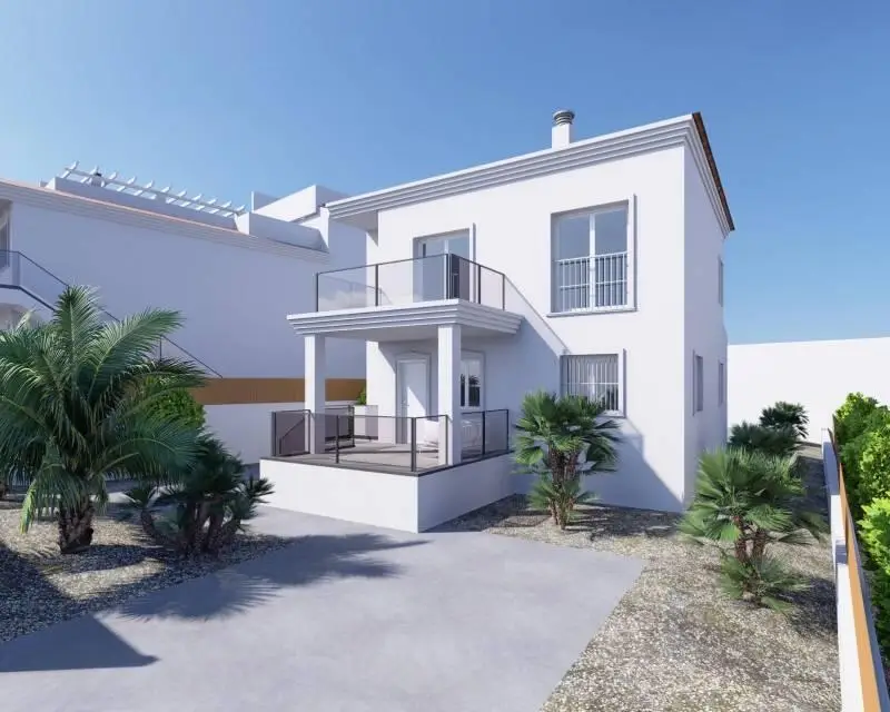 Villa 4 Dormitorios Castalla Alicante Moderna Piscina Jardin