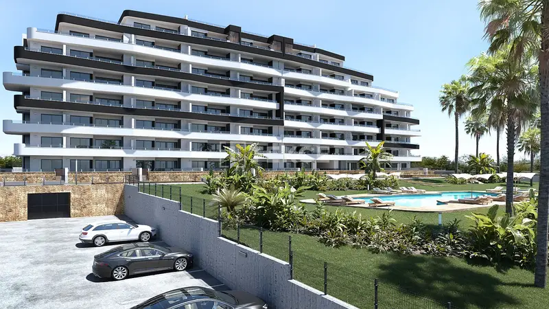 Apartamentos en San Miguel de Salinas con Jardin Comunitario