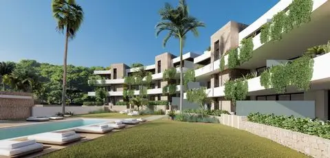 Apartamento en La Manga Club Resort con Vistas al Mar