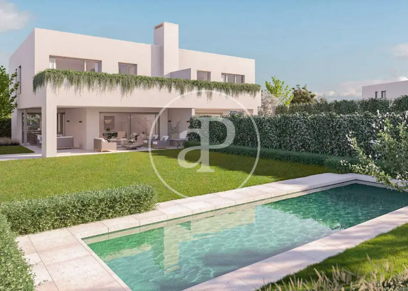 Obra Nueva Valdemarin: Viviendas con Terraza y Jardín