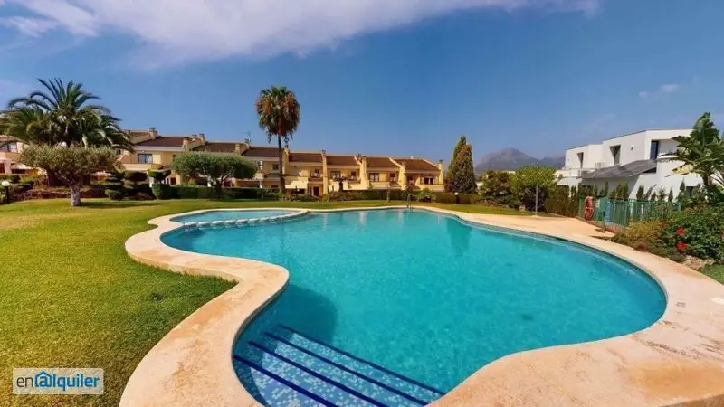 Alquiler Adosado L Albir 3 Dormitorios Terraza Piscina