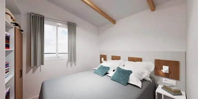 Bungalow Atlántico: Vivienda Móvil de 2 Habitaciones