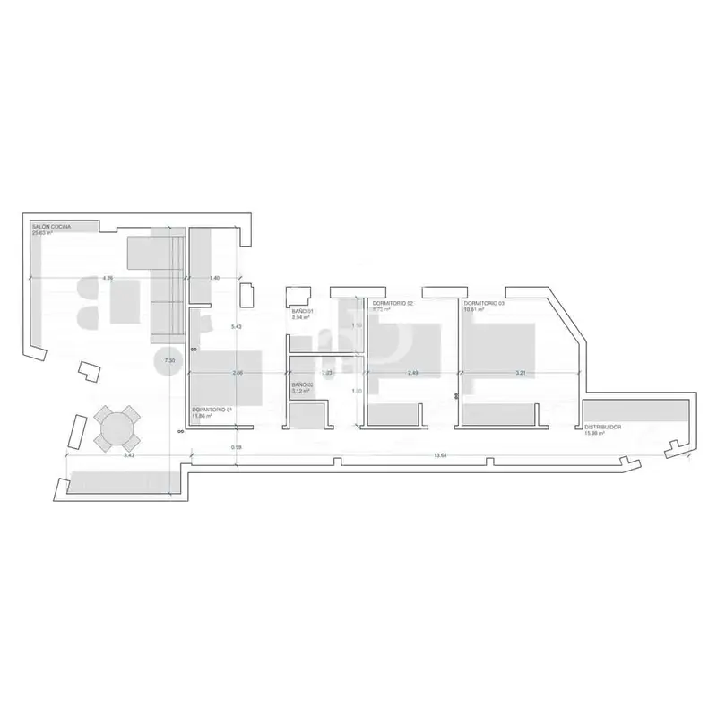 Apartamento en venta en Goya, Madrid ciudad, Madrid