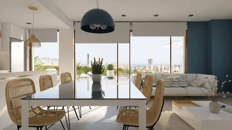 Apartamento en venta Alfas del Pi con vistas al mar
