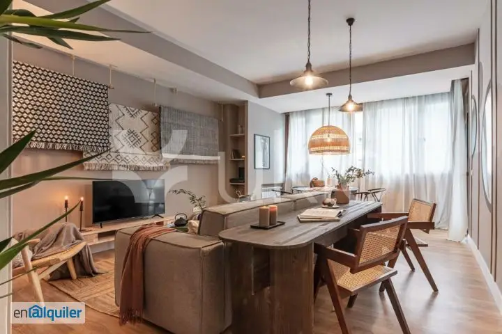 Alquiler Piso Amueblado Tetuán 80m2 1Dormitorio