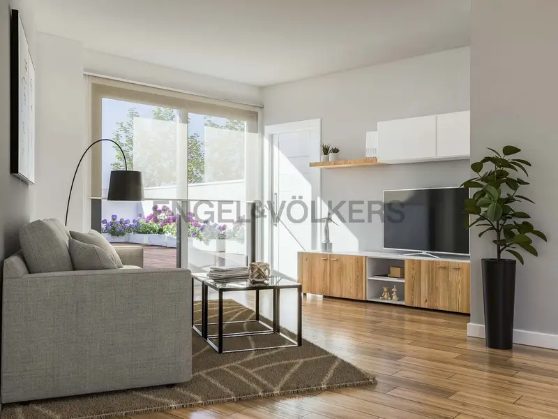 Apartamento en Vallirana con Jardin Terraza 2 habitaciones