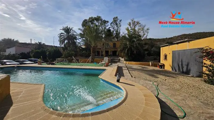 Villa Rustica 4 Dormitorios Antas Almeria Piscina Privada