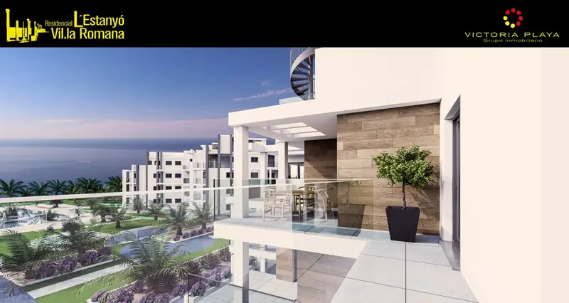 Apartamento 2 Dormitorios Denia Primera Linea de Playa