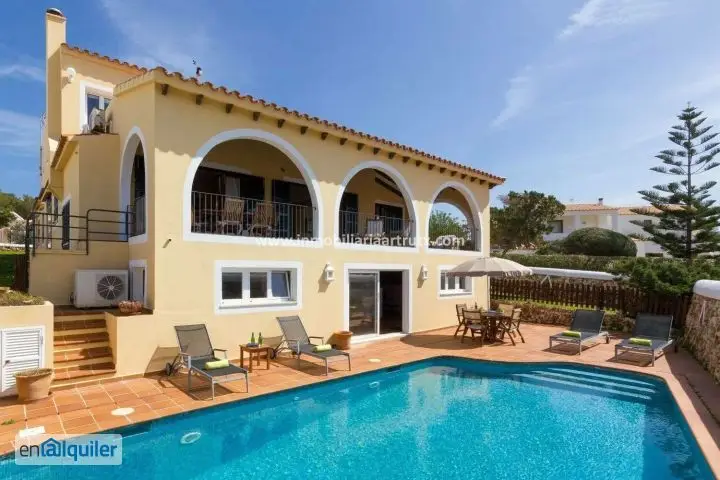 Chalet en Cala'n Blanes con Piscina y Vistas