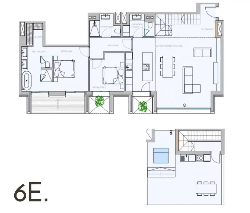 Atico en venta en Palma de Mallorca 109m2