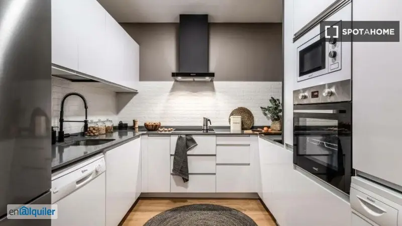Apartamento 1 Dormitorio Alquiler Goya Alcalá Amueblado Aire Acondicionado