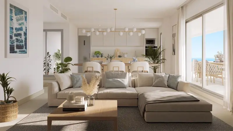 Apartamento en Venta La Cala de Mijas 3 Dormitorios 2 Baños Nueva Construccion