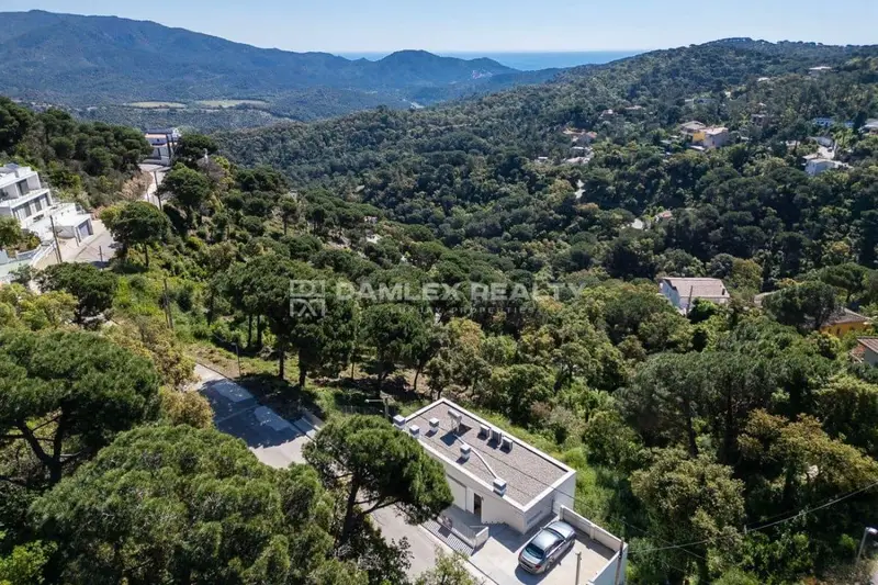Villa Moderna en Serra Brava Lloret de Mar 4 Dormitorios Vistas al Mar