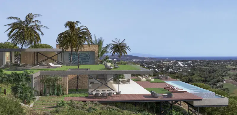 Villa de Lujo Sotogrande: Vistas al Mar y Golf