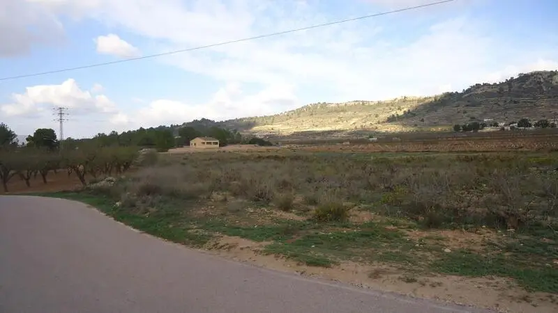 Parcela Rustica 6374m2 con Agua de Riego en Pinoso Alicante