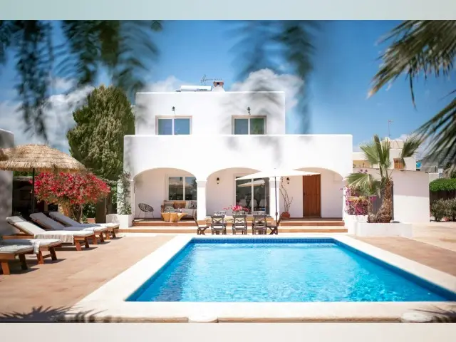 Casa Villa 4 Dormitorios Piscina Ibiza Alquiler