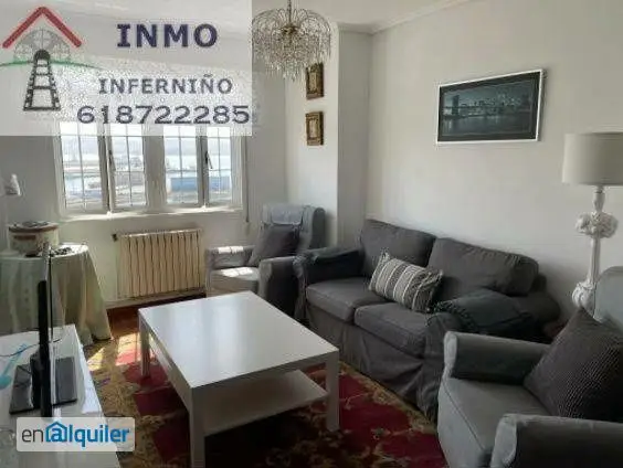 Piso en Alquiler La Graña Ferrol Amueblado Excelente