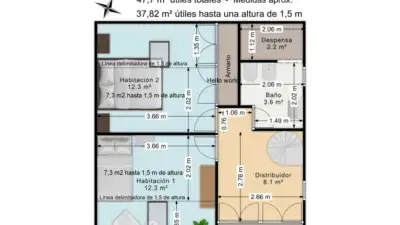 Chalet en venta en Gijón con jardín y garaje