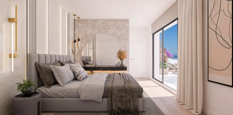 Apartamento en La Vila Joiosa con Piscina y Vistas al Mar