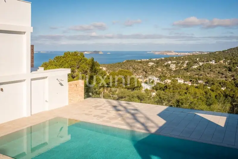 Apartamento en venta en Ibiza Cala Vadella 2 dormitorios terraza piscina