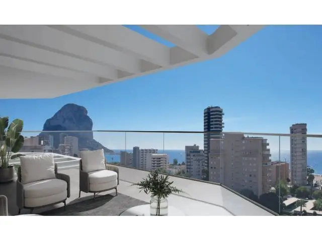 Apartamento en Calpe con Vistas al Mar