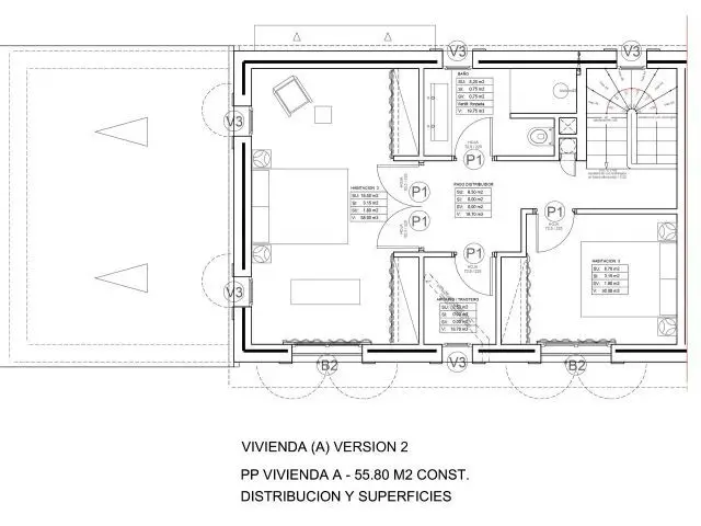 Chalet Pareado en Es Capdella Calvia Nueva Construccion