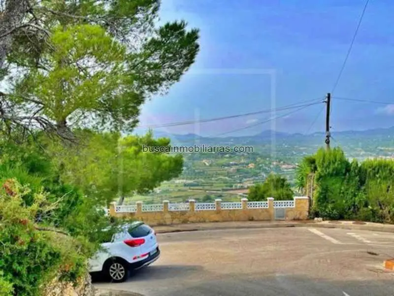 Parcela en Venta Rafalet Jávea 1373m2 Vistas Montgó