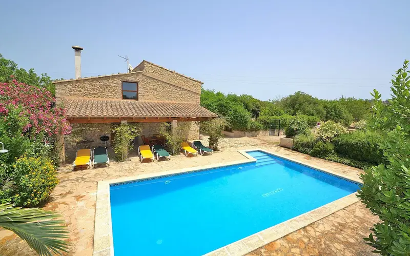 Casa Rural con Piscina y Barbacoa en Mallorca 3 Dormitorios