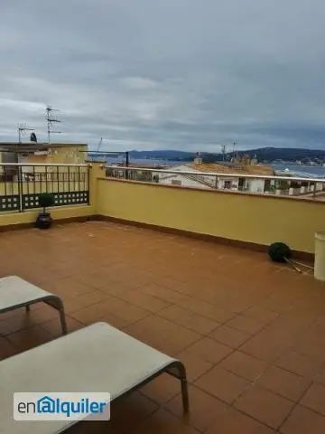 Alquiler Casa Terraza Palamós Centro Playa Vistas Mar