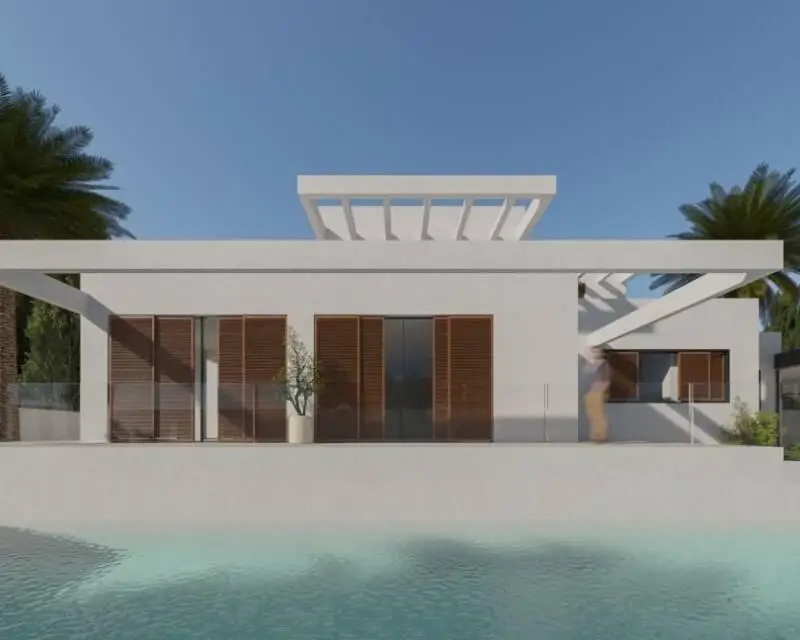Villa Mediterranea Contemporanea en Teulada