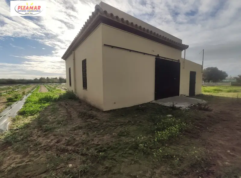 Venta Terreno 7125m2 Nave 50m2 Chipiona