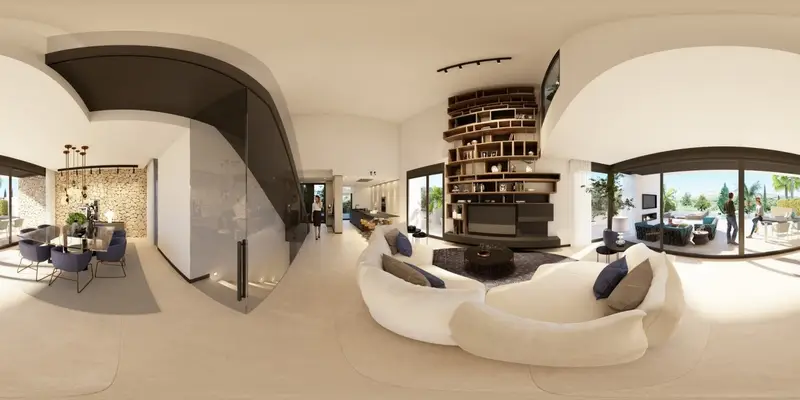 Villa de Lujo en Campo de Golf de Algorfa Obra Nueva