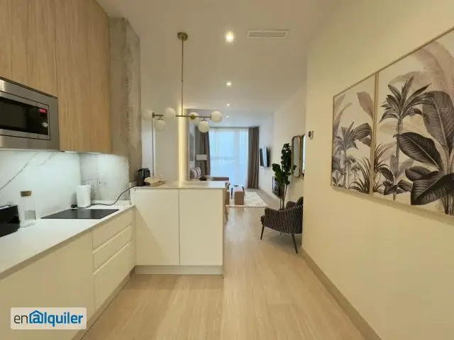 Apartamento Cerca Bernabeu Estancias Cortas Mensuales
