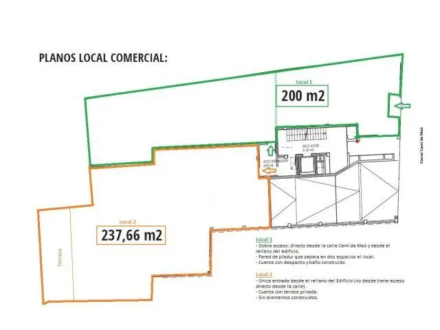 Local Comercial 200m2 Centro Ciudad Alta Visibilidad