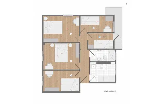 Rent 5 bedroom apartment in Madrid