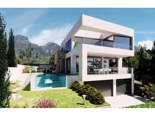 Chalet de Lujo en Polop Alto con Vistas al Mar