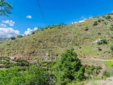 Terreno en Venta Competa Torrox Vistas Campo Finca Reformable