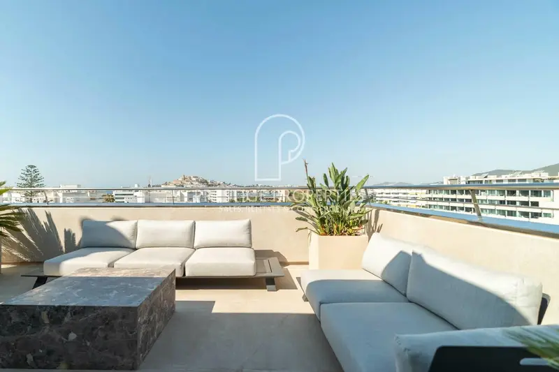 Atico Lujo Marina Botafoch Ibiza Vistas Panoramicas